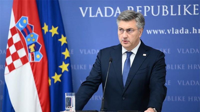 Plenković: Politički orkestriran prosvjed dijela ljudi iza kojih stoji nekoliko oporbenih političkih stranaka 